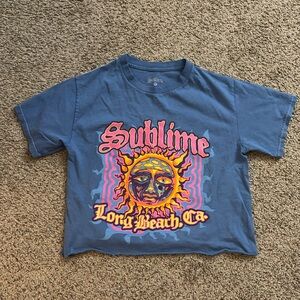Sublime crop top
